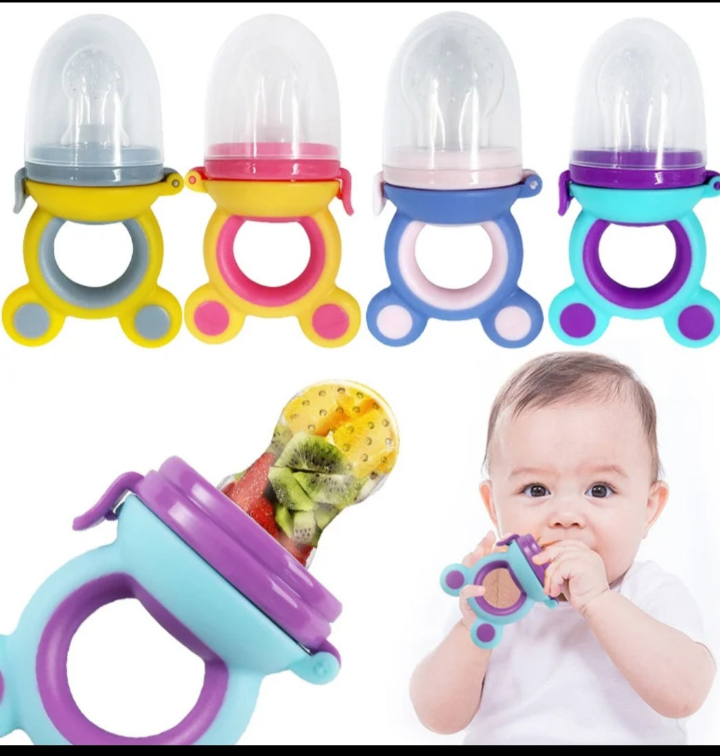 Baby Fruit And Vegetable Biting, Food Silicone Biting Bag Feeding Tableware Chewing